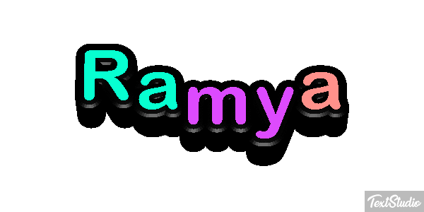 Ramya Efekt tekstowy