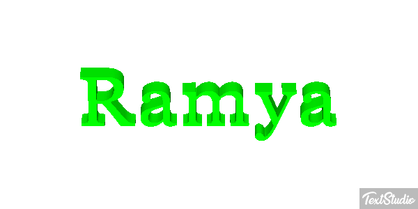 Ramya Efekt tekstowy