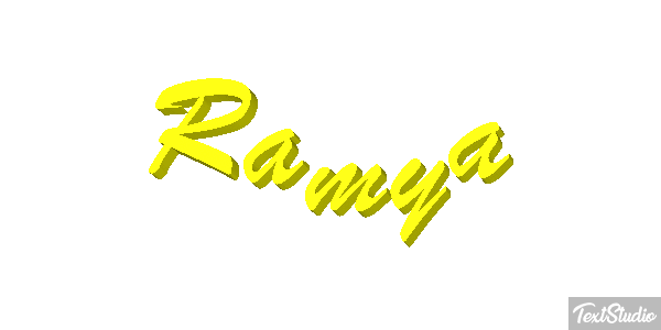 Ramya Efekt tekstowy