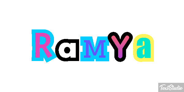 Ramya Efekt tekstowy