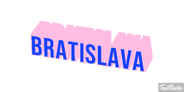 Bratislava Text effect