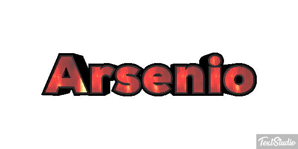Arsenio Text effect