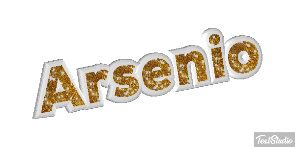 Arsenio Text effect