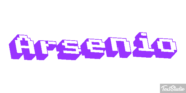 Arsenio Text effect