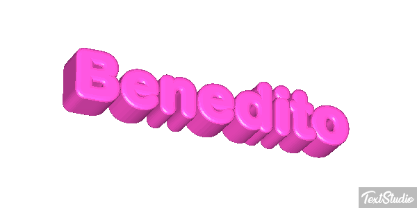 Benedito Efecto de texto