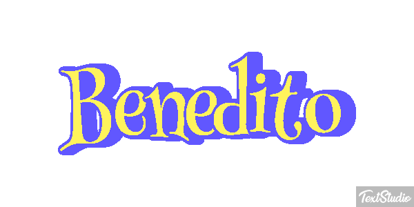 Benedito Efecto de texto