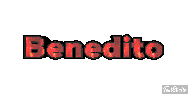 Benedito Efecto de texto