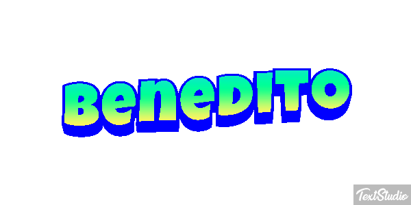 Benedito Efecto de texto