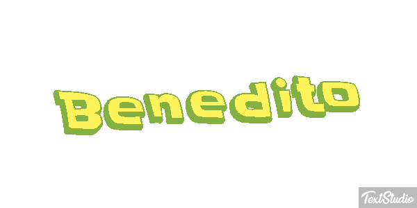 Benedito Efecto de texto