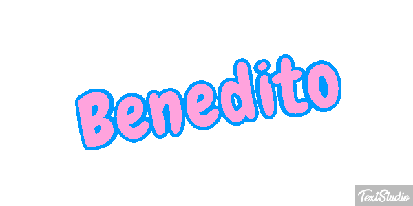 Benedito Efecto de texto