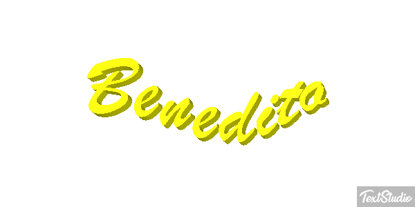 Benedito Efecto de texto