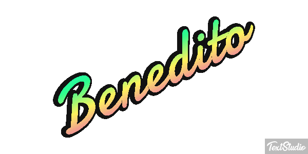 Benedito Efecto de texto