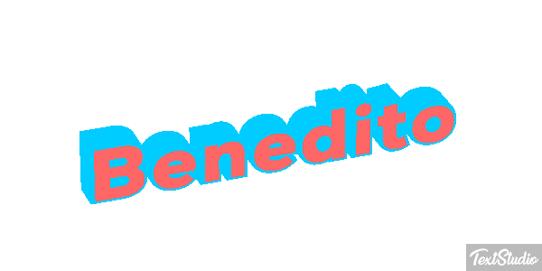 Benedito Efecto de texto