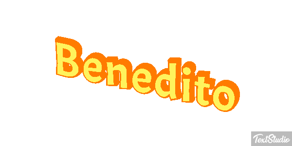 Benedito Efecto de texto