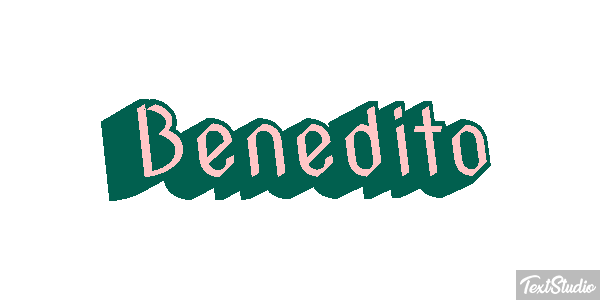Benedito Efecto de texto