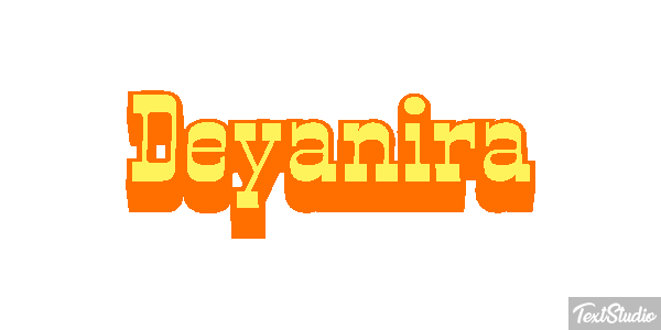 Deyanira Efecto de texto