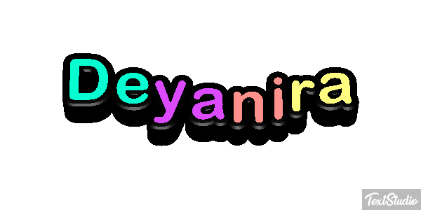 Deyanira Efecto de texto