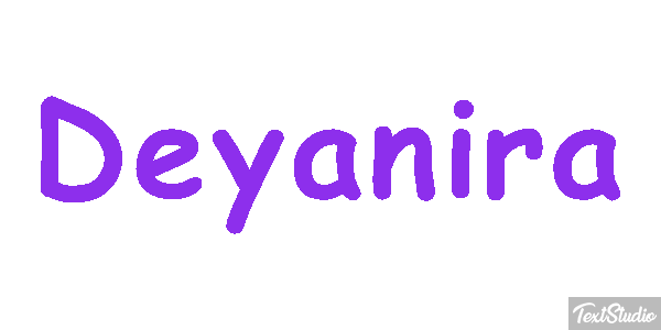 Deyanira Efecto de texto