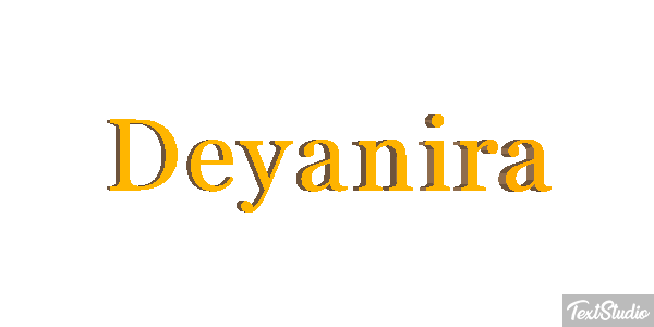 Deyanira Efecto de texto