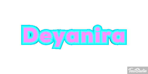 Deyanira Efecto de texto