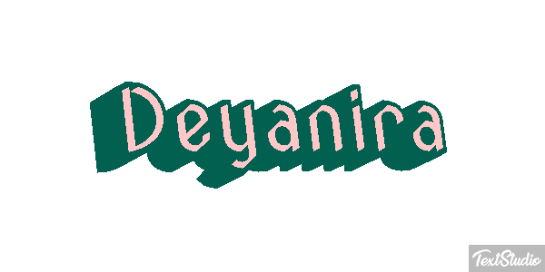 Deyanira Efecto de texto
