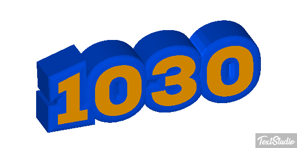 1030 Текстовый эффект