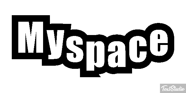 Myspace Text effect