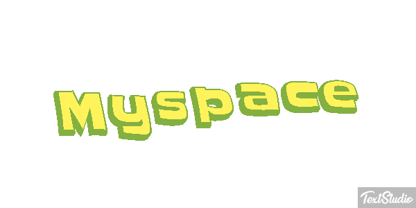 Myspace Text effect