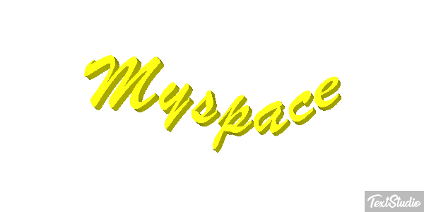 Myspace Text effect