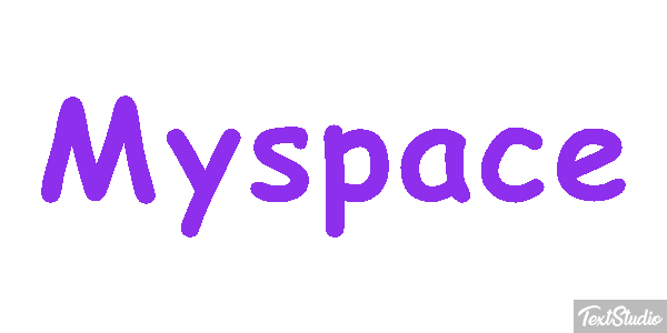 Myspace Text effect