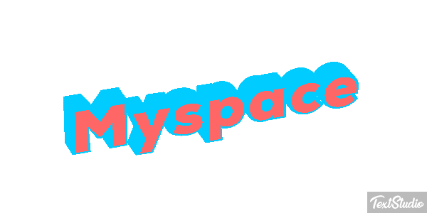 Myspace Text effect