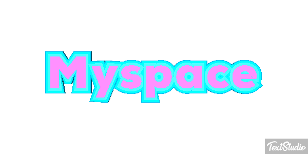 Myspace Text effect