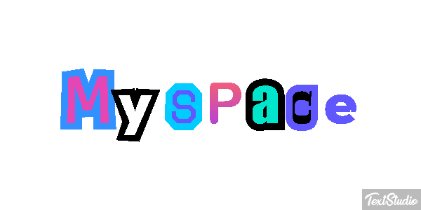 Myspace Text effect