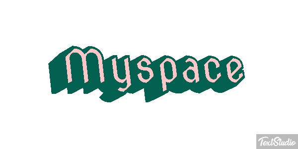 Myspace Text effect