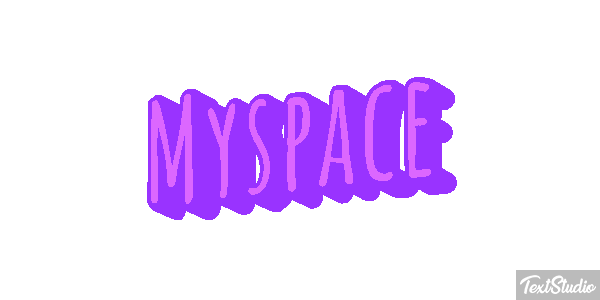 Myspace Text effect