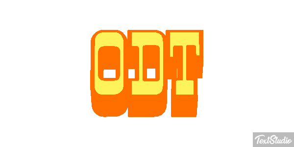 ODT Tekst effect