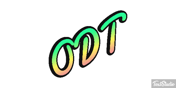ODT Tekst effect