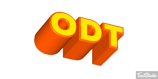 ODT Tekst effect