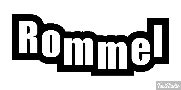 Rommel Efecto de texto