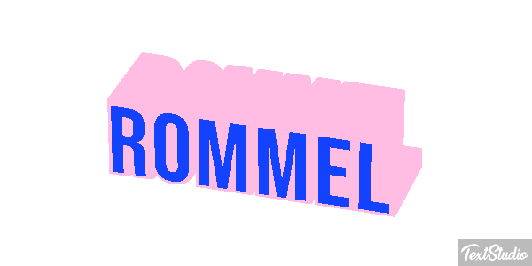Rommel Efecto de texto