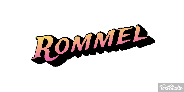 Rommel Efecto de texto