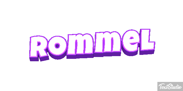 Rommel Efecto de texto