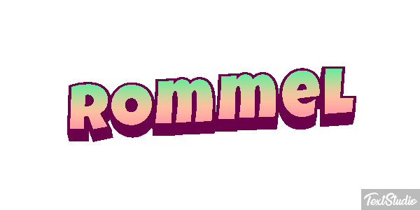 Rommel Efecto de texto