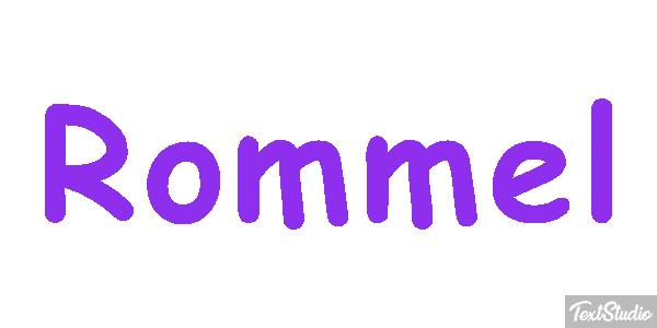 Rommel Efecto de texto