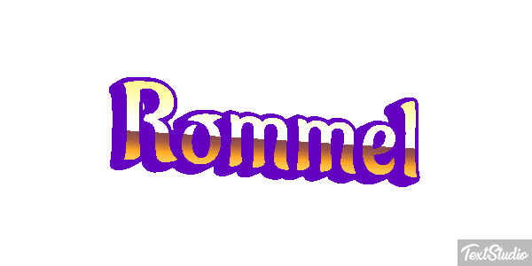 Rommel Efecto de texto