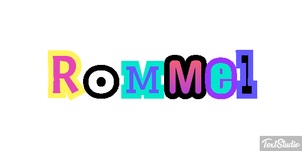Rommel Efecto de texto