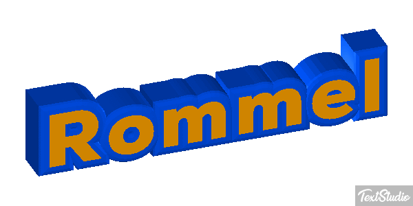 Rommel Efecto de texto