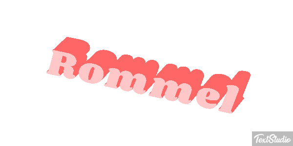Rommel Efecto de texto
