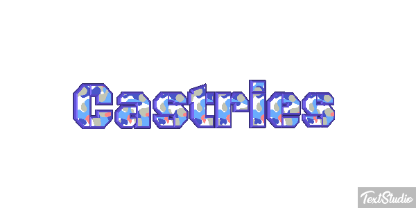 Castries Text effect