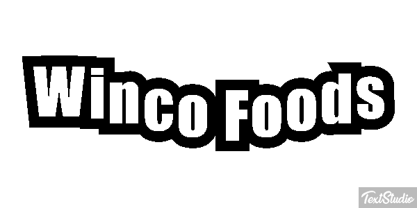Winco Foods Effetto testo